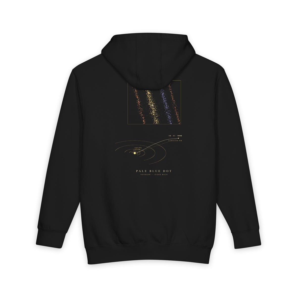 Pale Blue Dot heavyweight hoodie, view 1