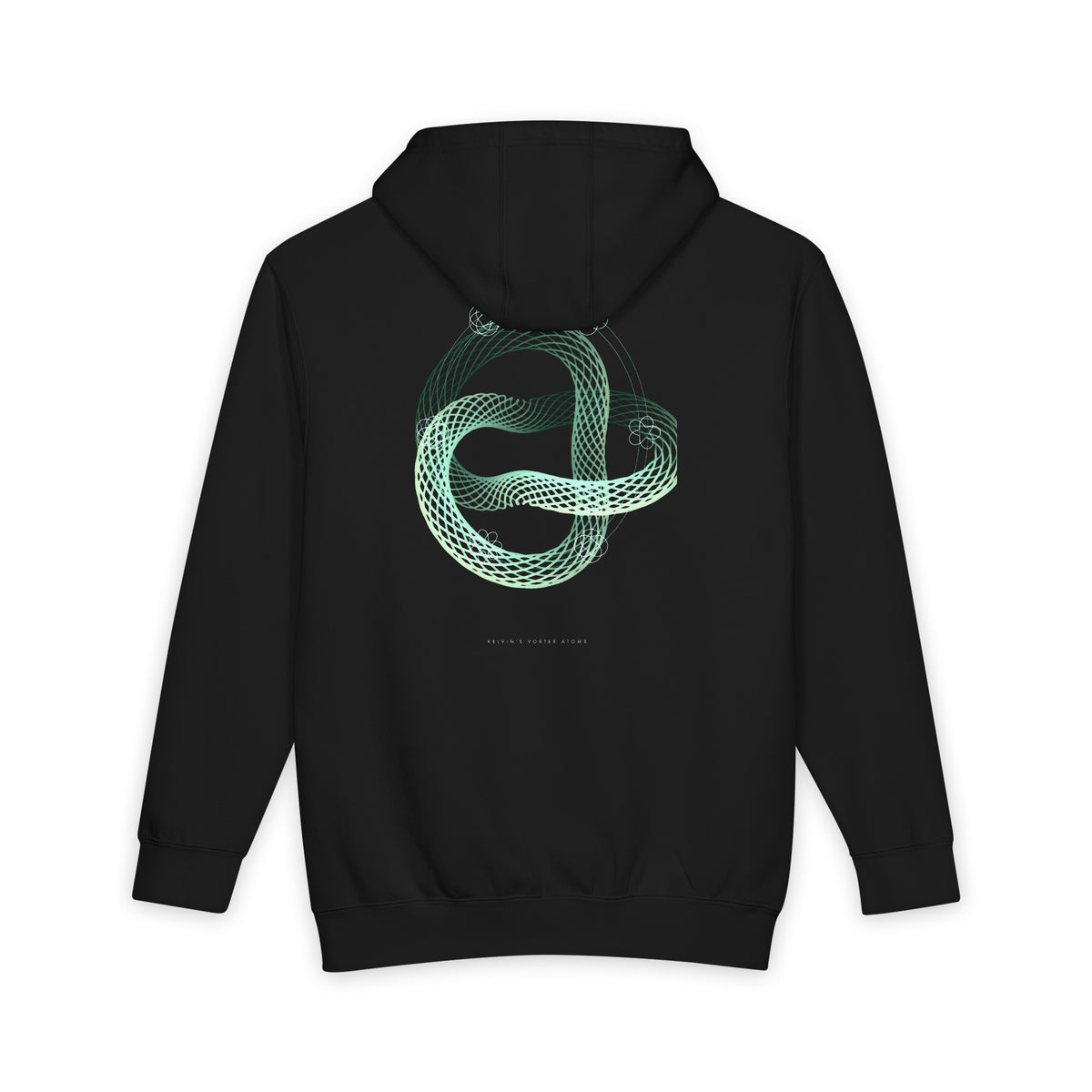 Kelvin's Vortex Atoms heavyweight hoodie, view 1
