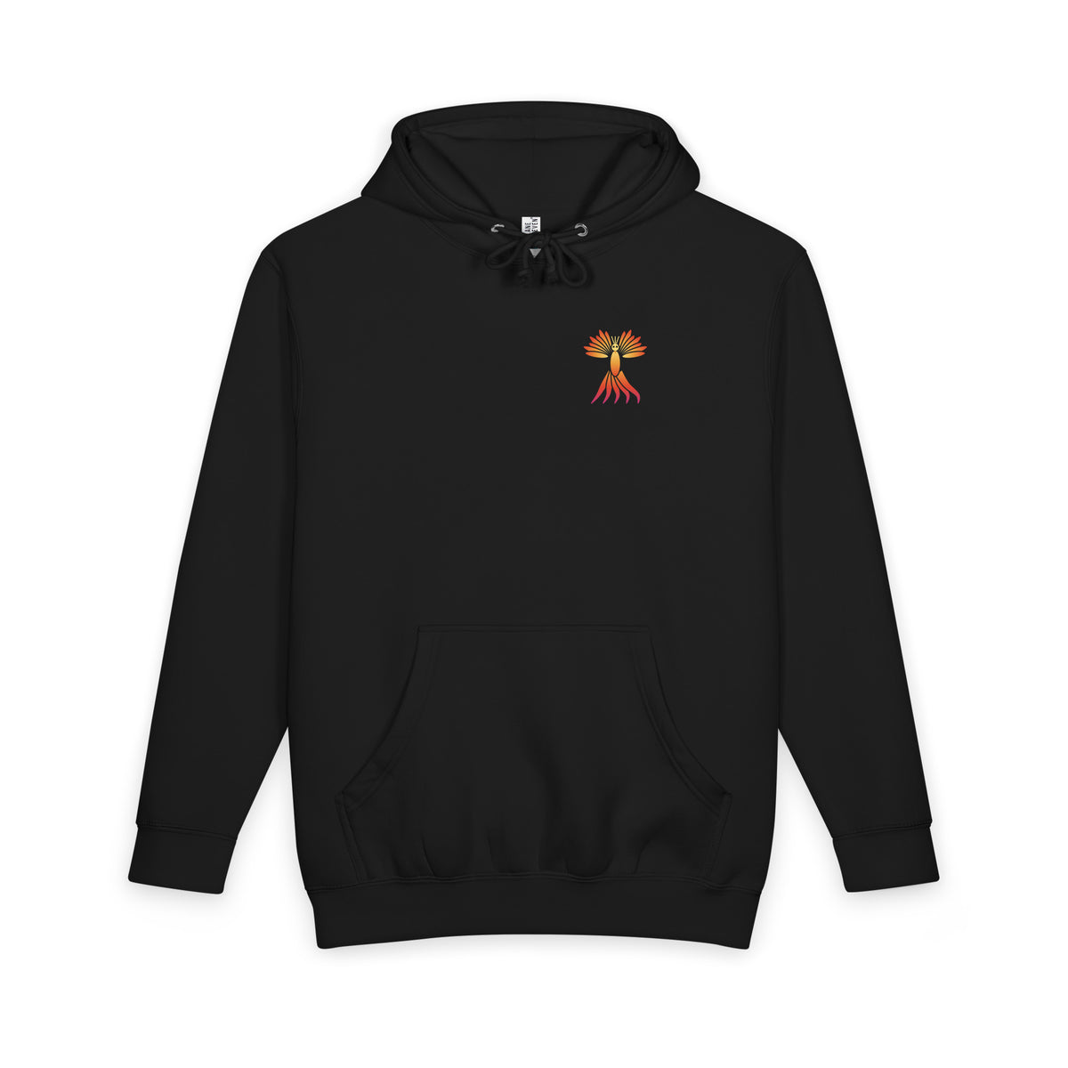 Phoenix Rising heavyweight hoodie, view 3