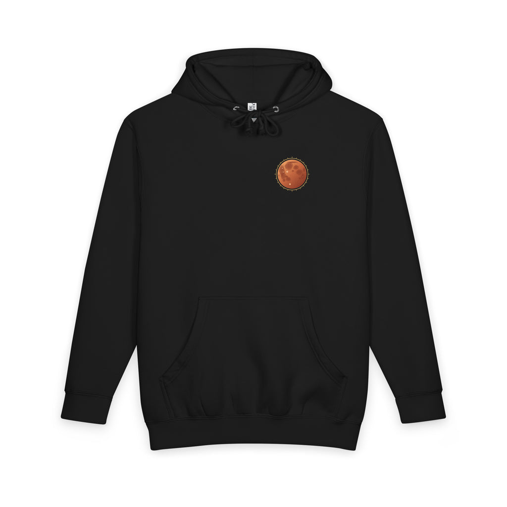 Midnight Eclipse heavyweight hoodie, view 2