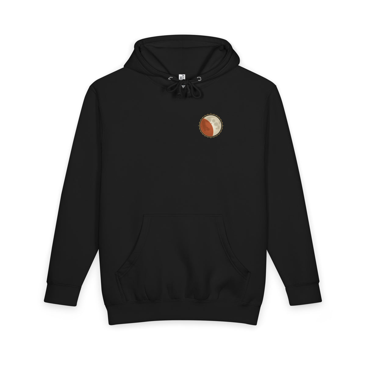 The Round Shadow heavyweight hoodie, view 2