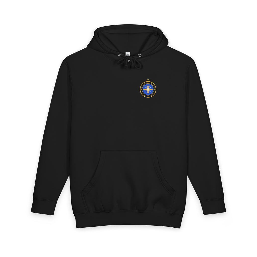 Night Navigator heavyweight hoodie, view 2