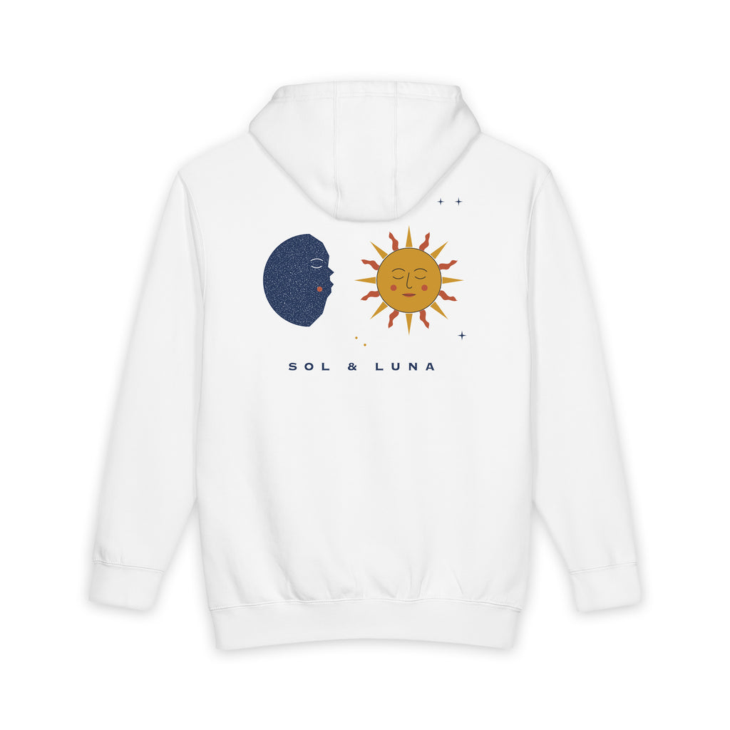 Sol & Luna heavyweight hoodie, view 1