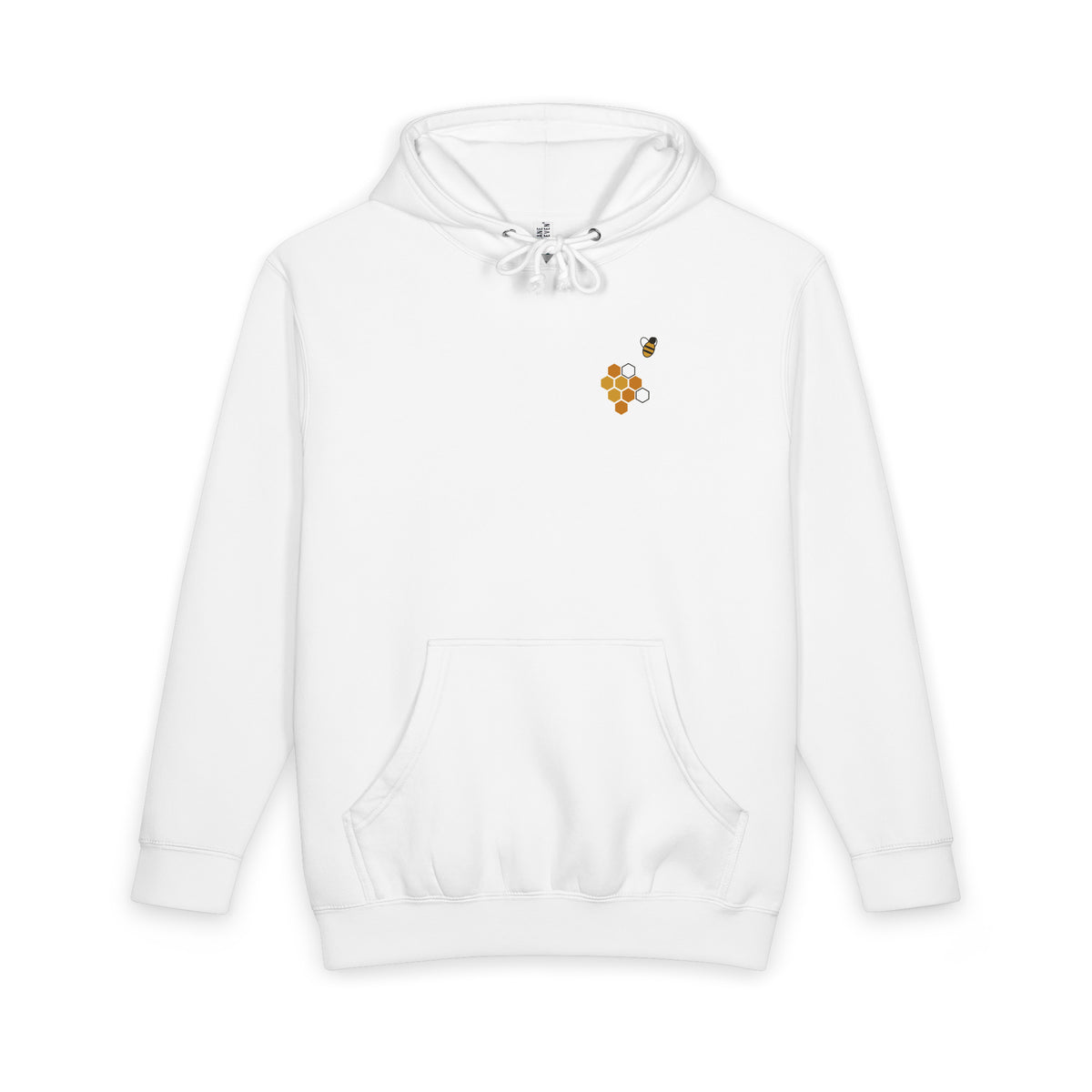 Bee Kind heavyweight hoodie, view 2