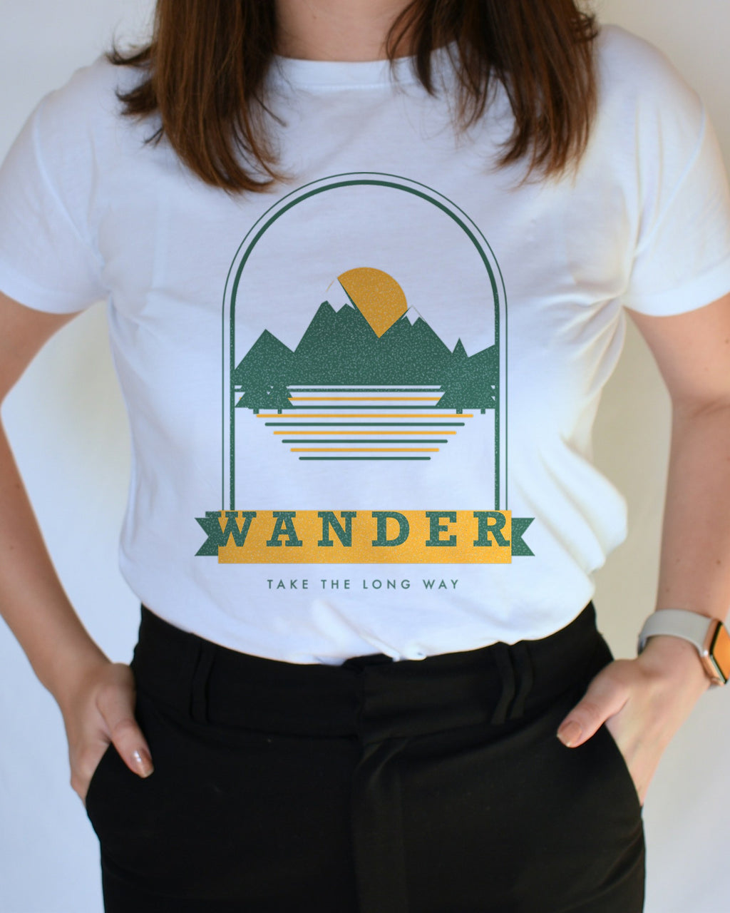 Wander graphic tee, view 4